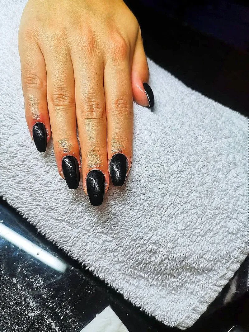 Neat manicure